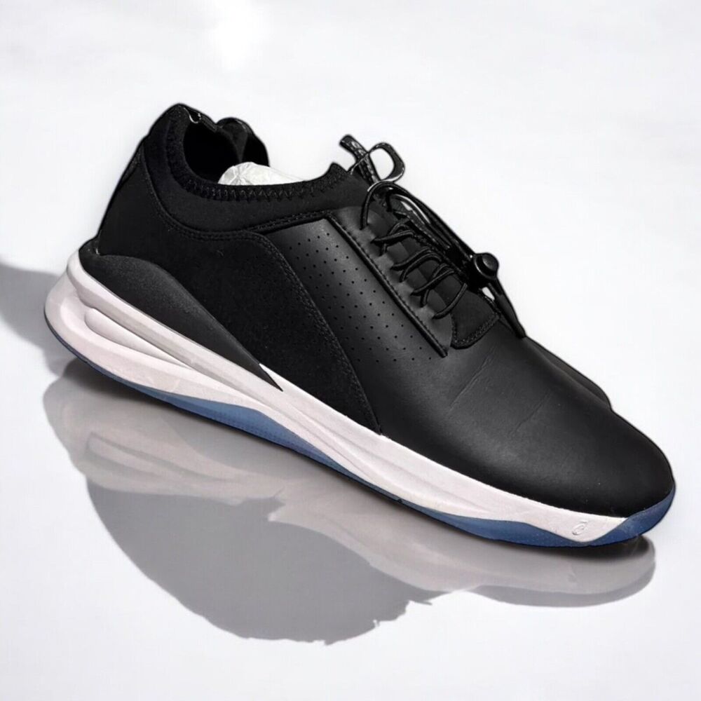 Clove Sneakers Mens 7.5 Black Healthcare Nurse Comfort Slip Resistant Blue Work‎
